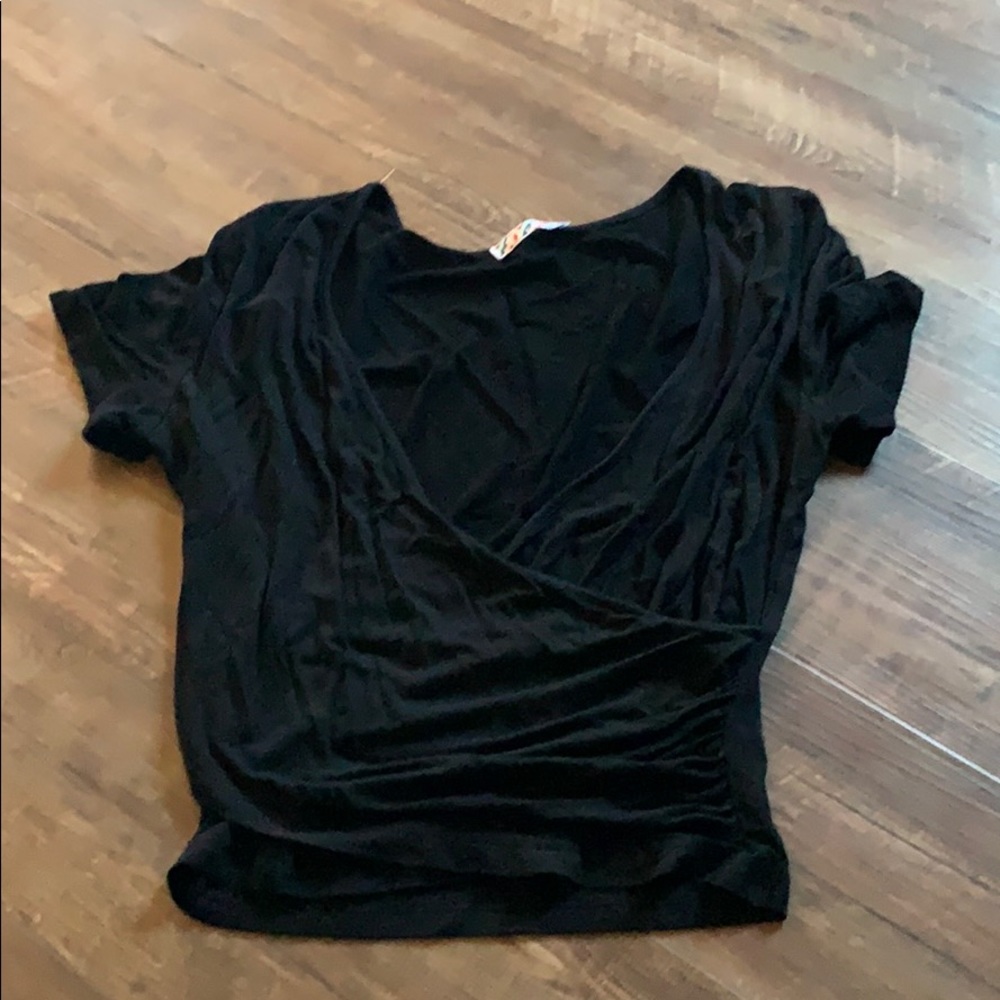 Black Crop Top